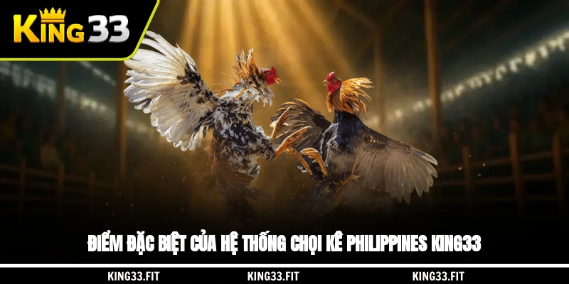 Điểm đặc biệt của hệ thống chọi kê Philippines King33